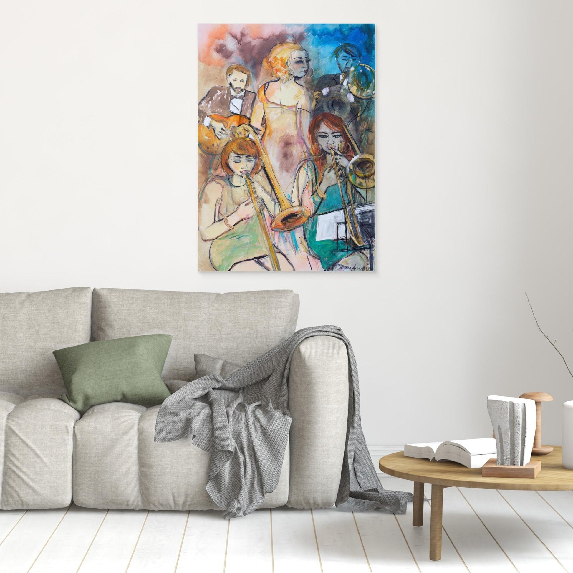 Just Jazz - Tryck på Canvas i flera storlekar