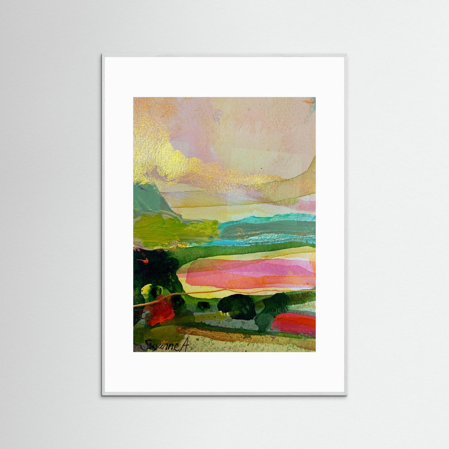 Fine Art Print- Abstrakt landskap 