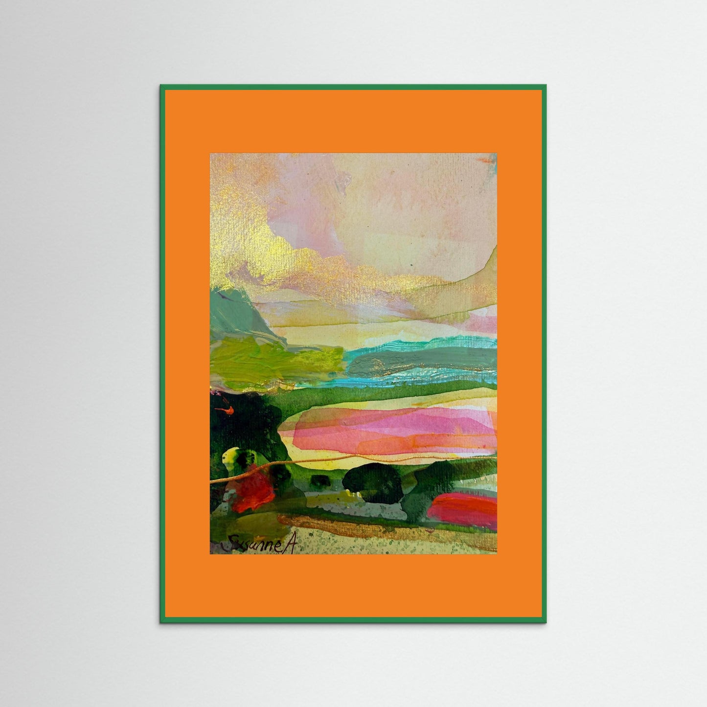 Fine Art Print- Abstrakt landskap 