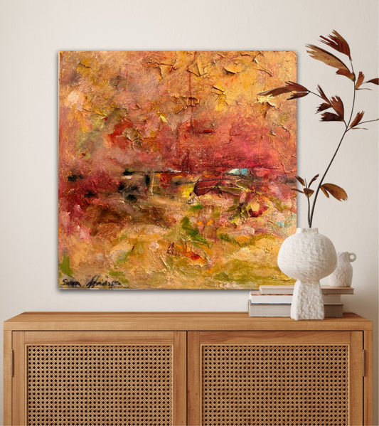 A day is born - Abstrakt tavla - original konst