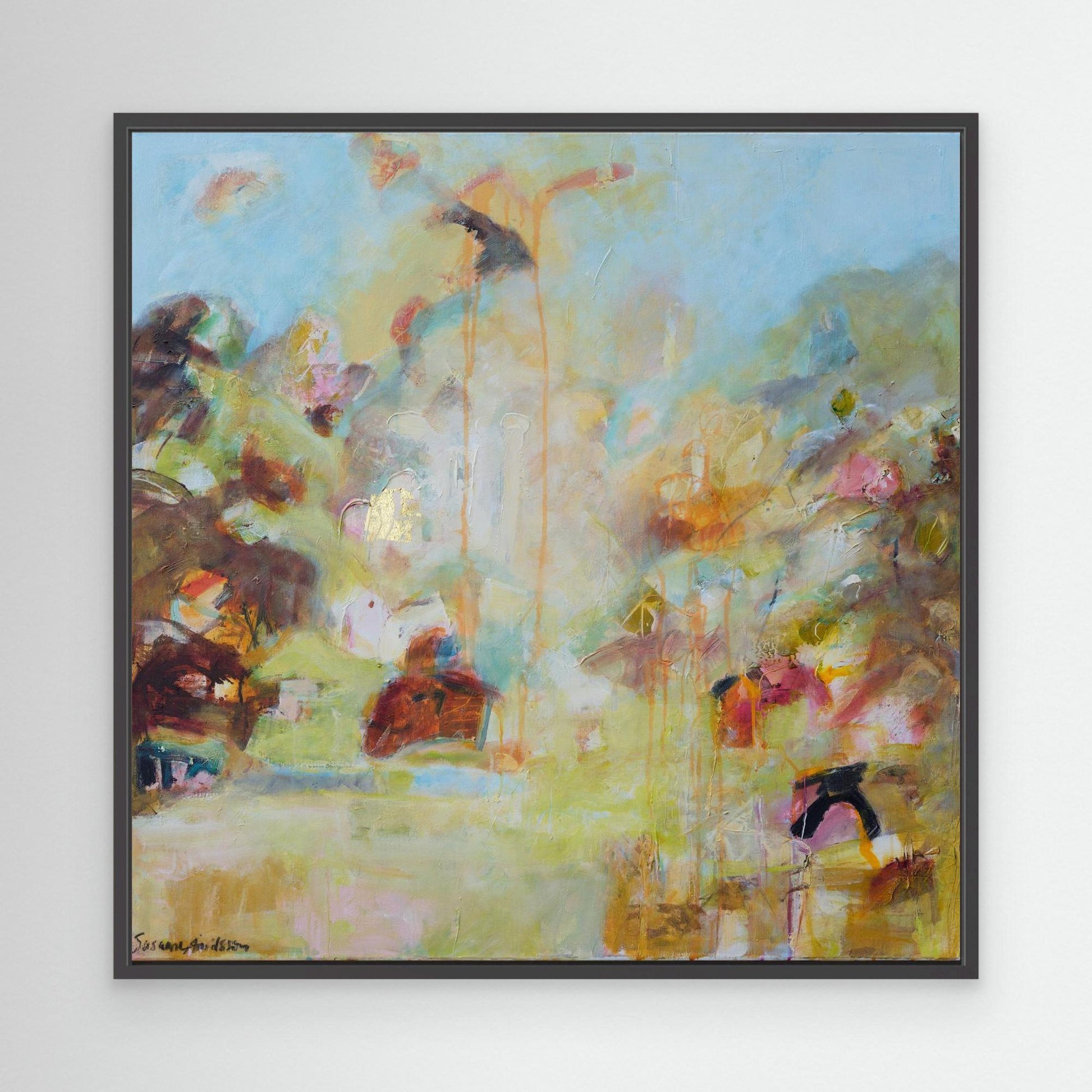 Abstrakt Landskap - Böljande Vyer - Tryck på Canvas