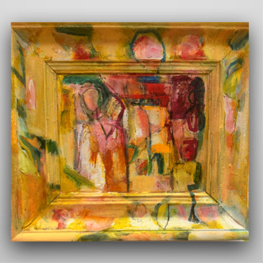 Färgglada tavlor - Me and my friends