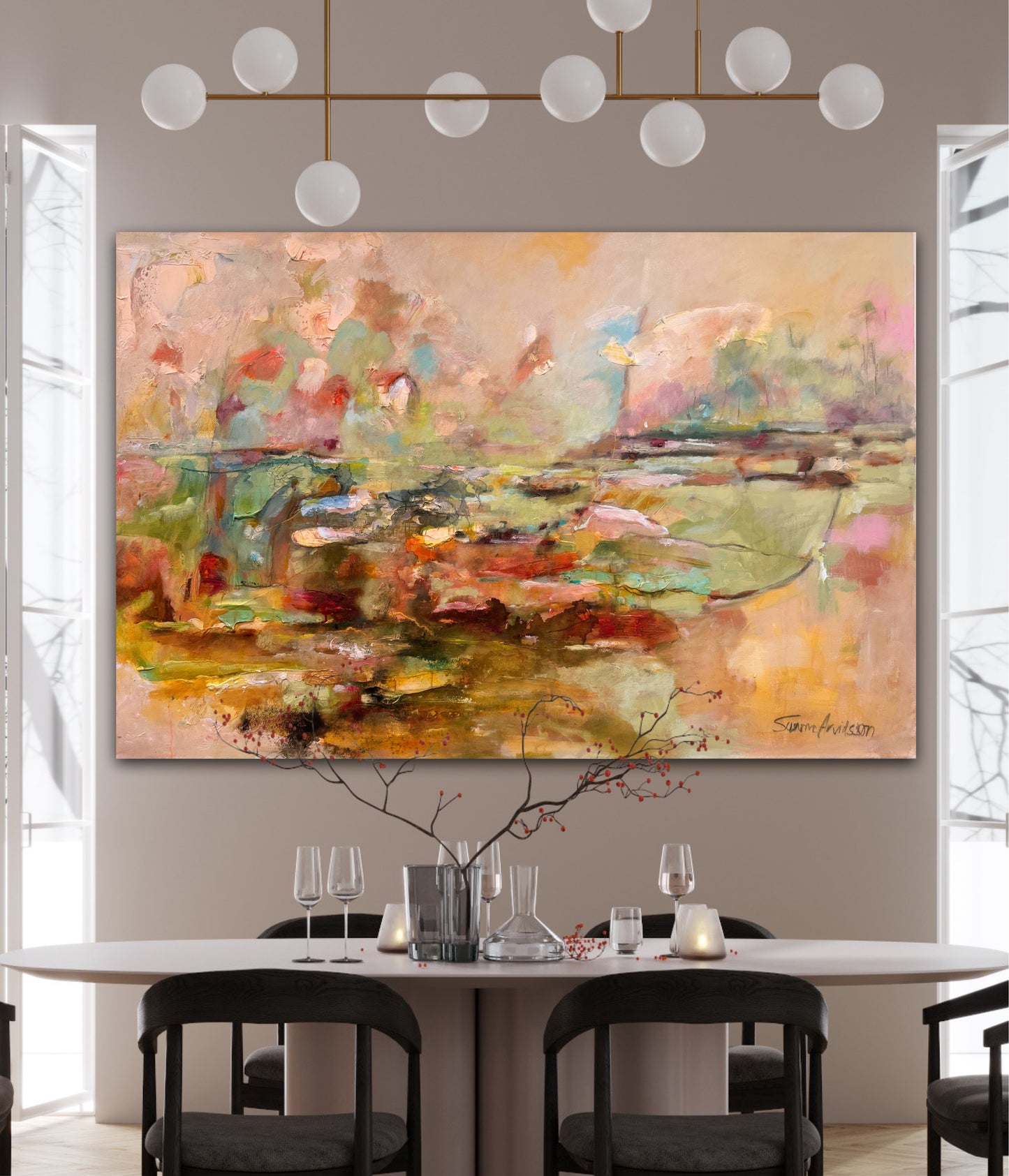 Konst för hem och offentlig miljö