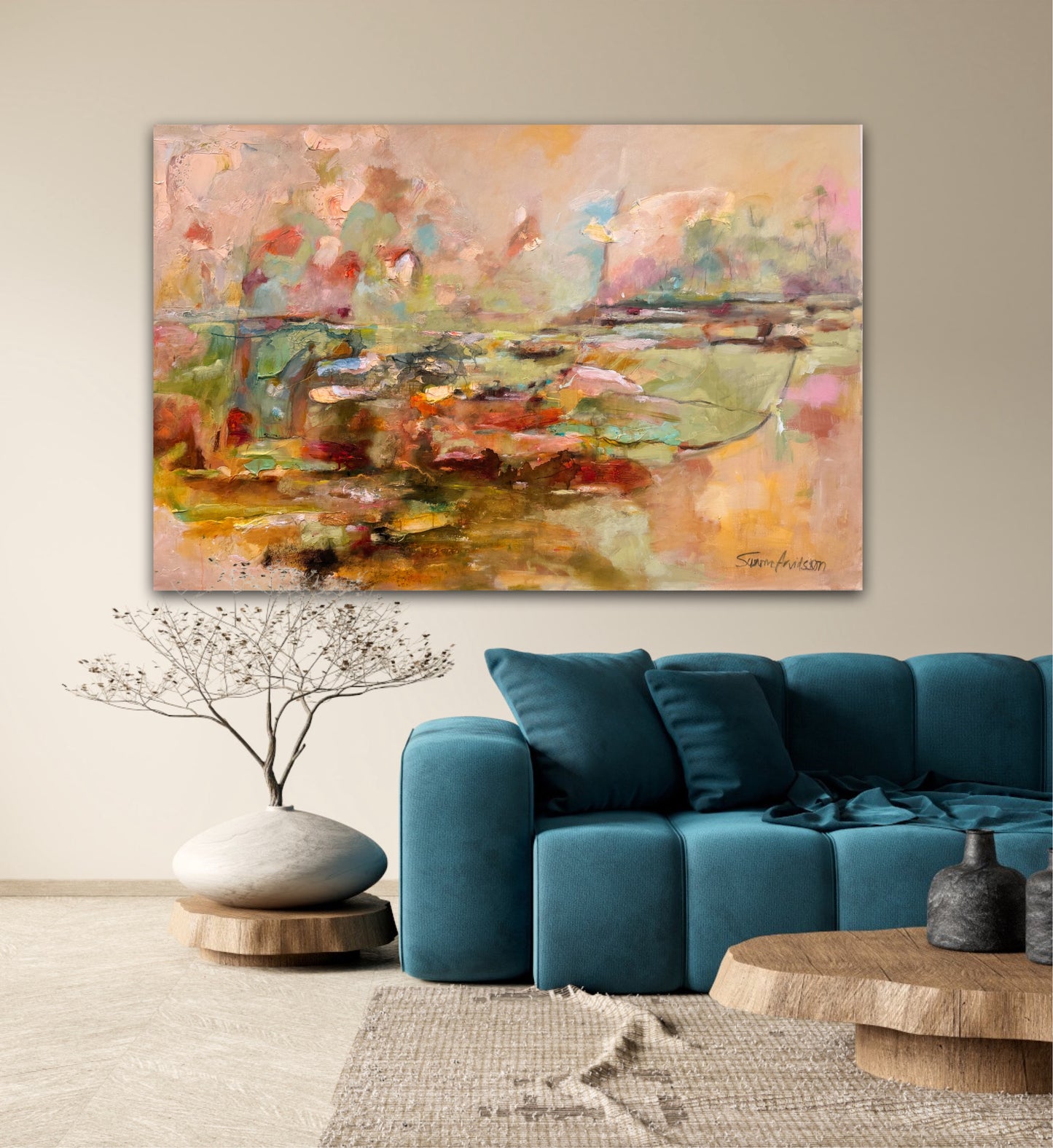 Konst för hem och offentlig miljö