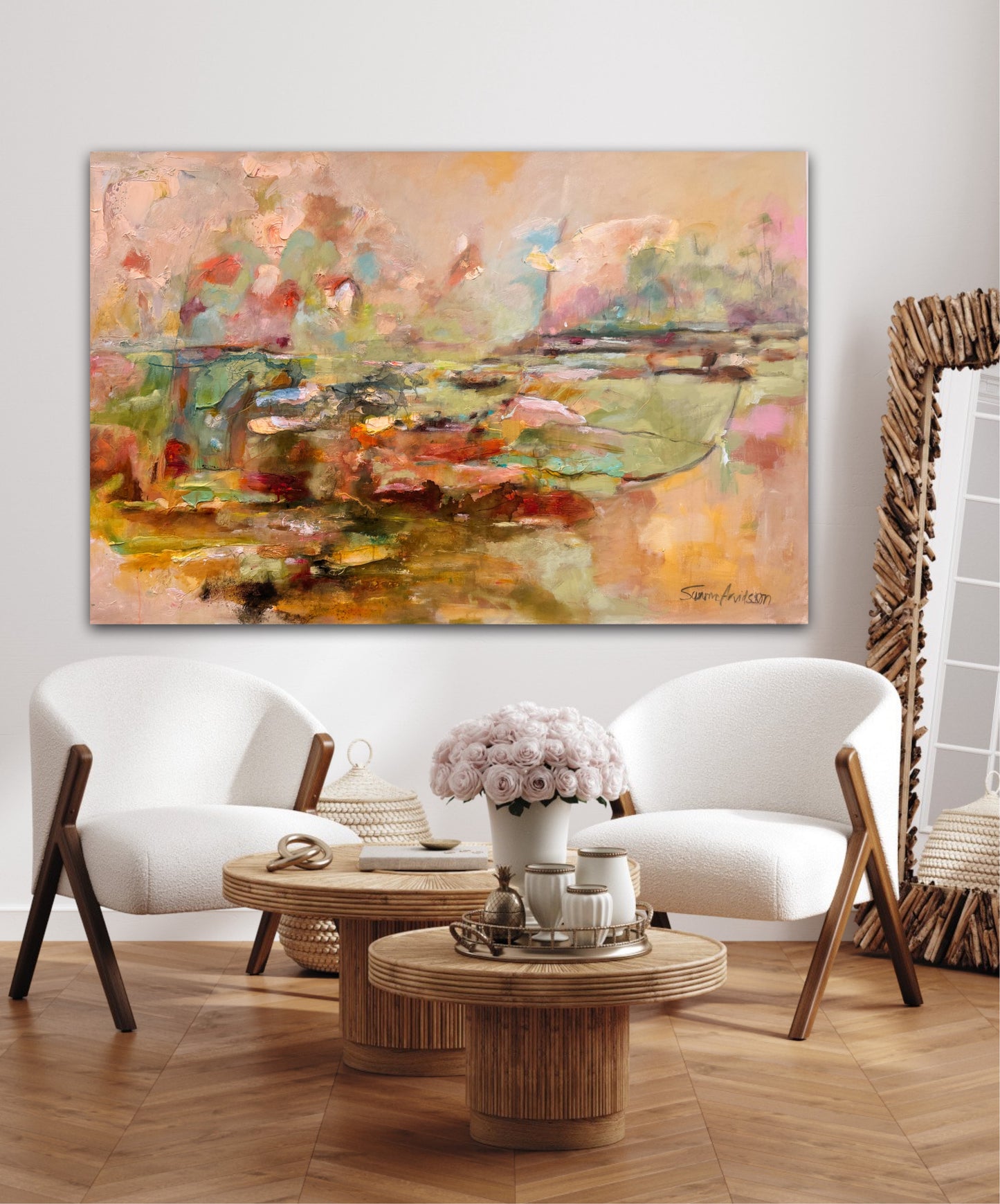 Konst för hem och offentlig miljö