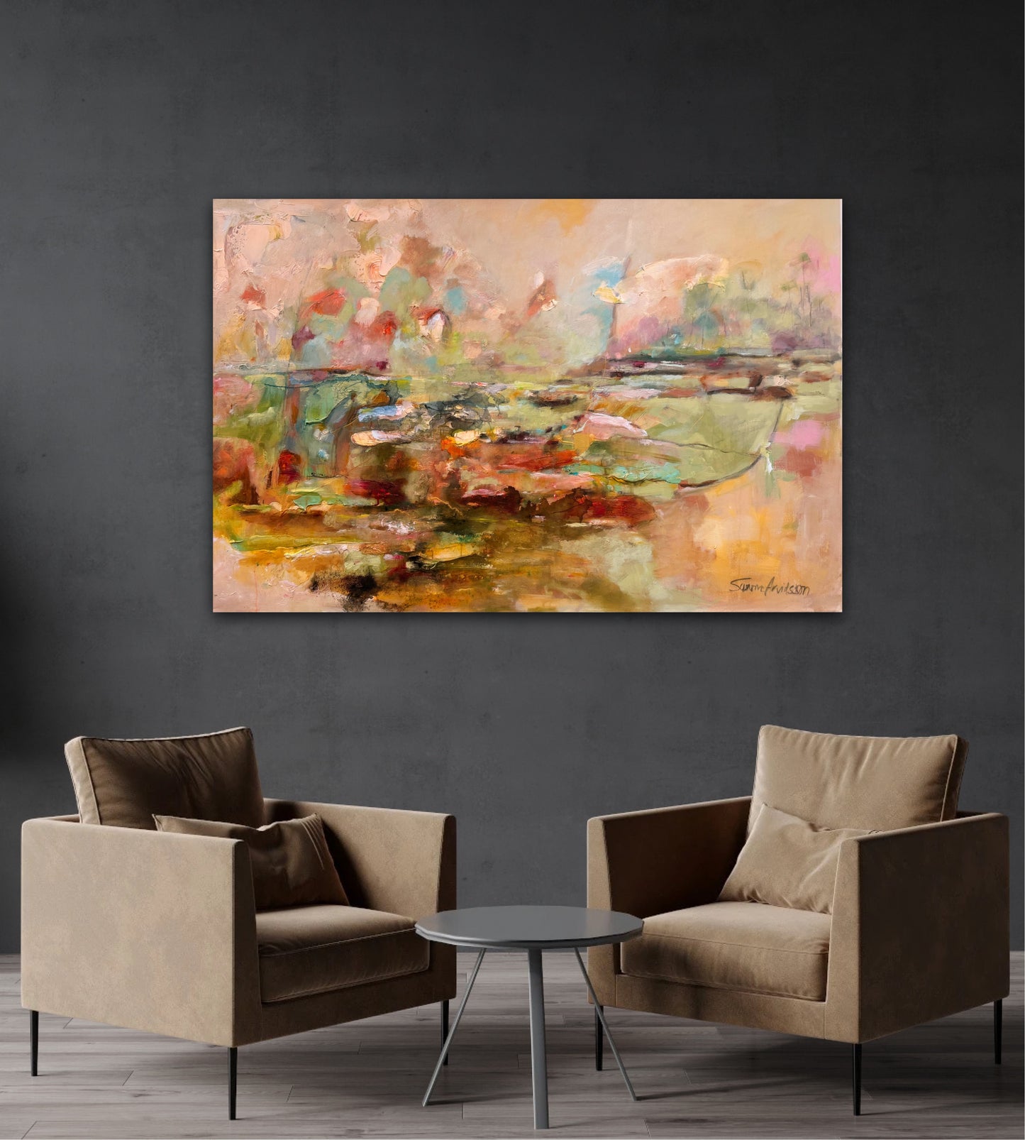 Konst för hem och offentlig miljö