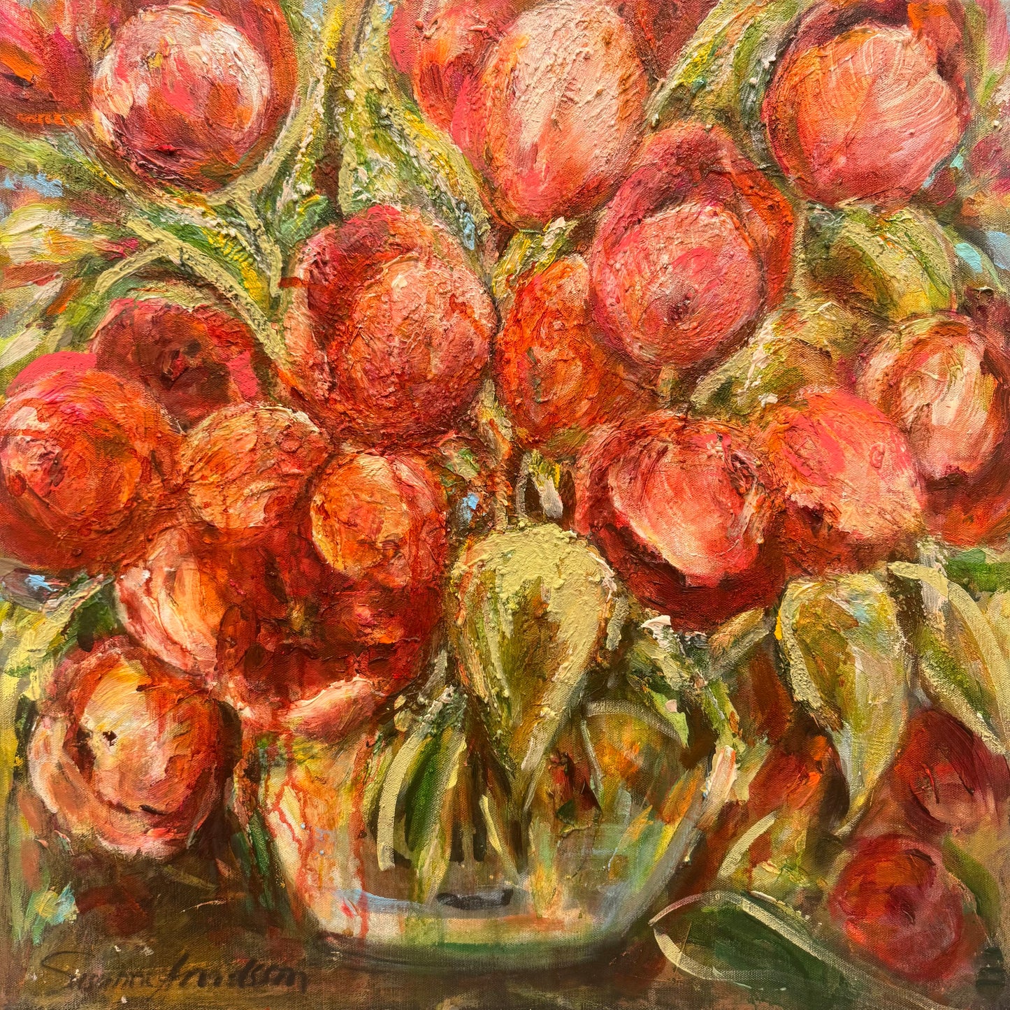 Buy painting online - Tulips - Free shipping