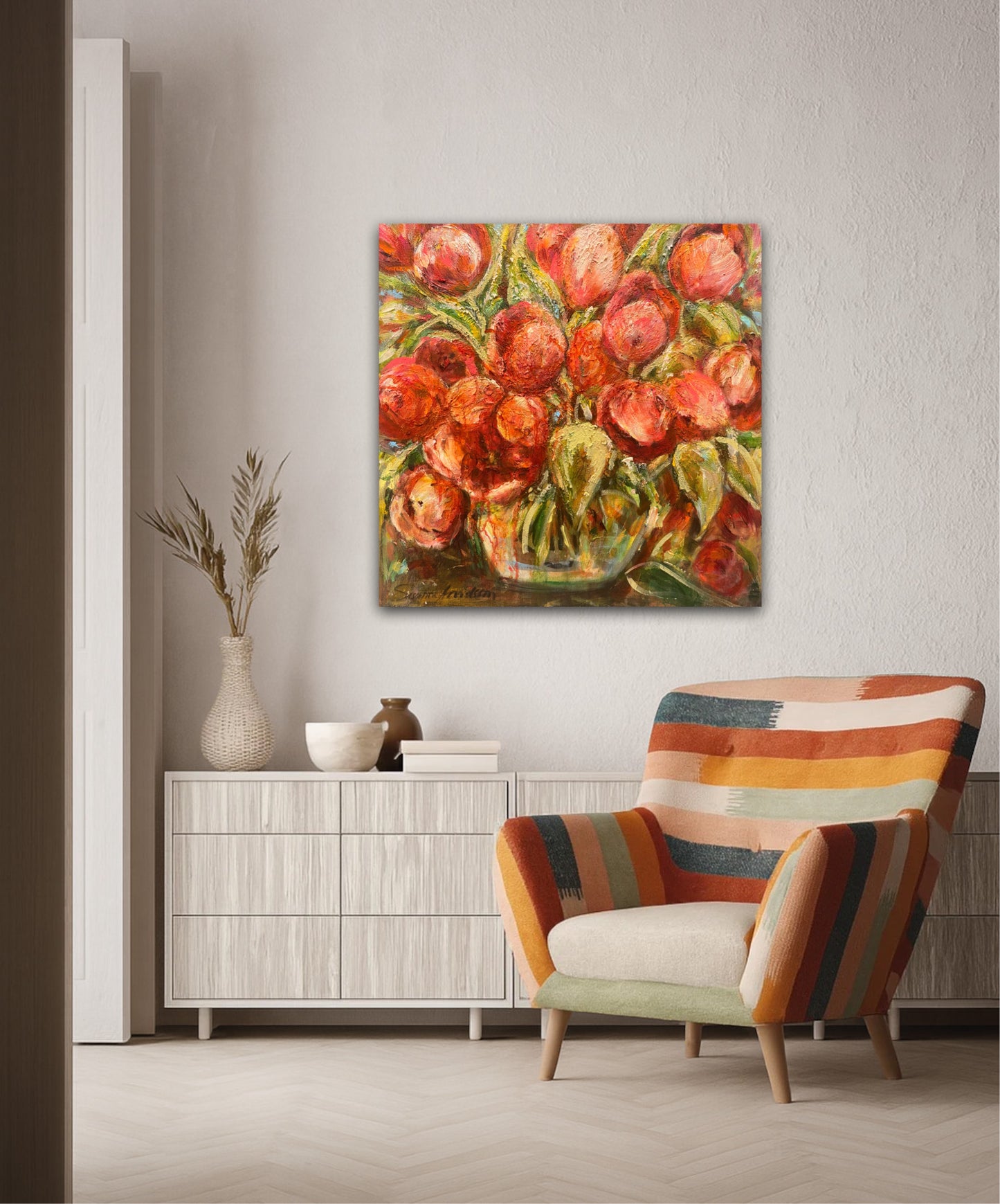 Buy painting online - Tulips - Free shipping