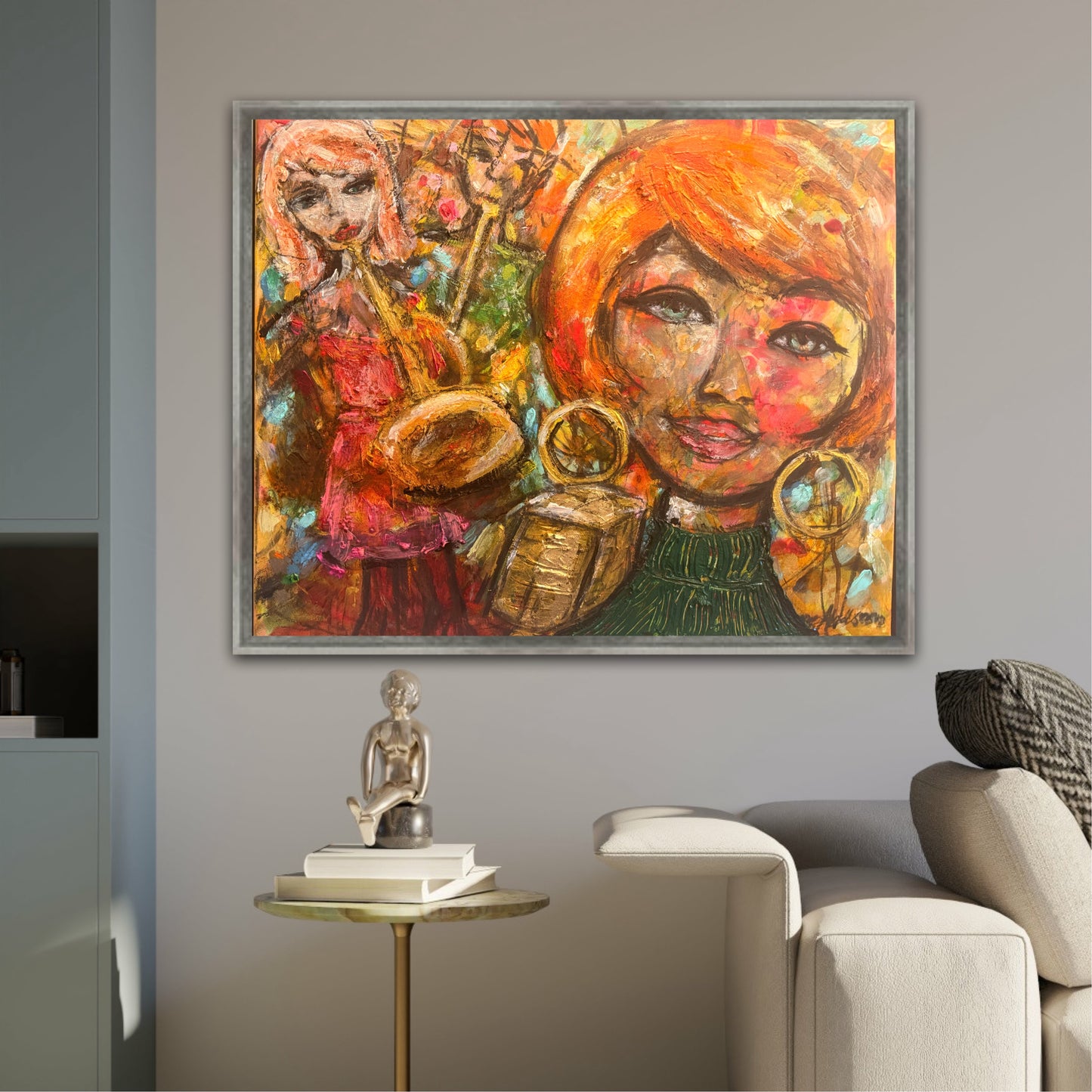 A Night of Jazz – originalmålning