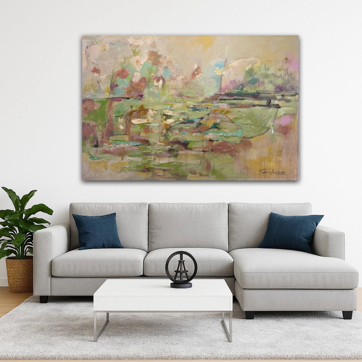 Konst för hem och offentlig miljö