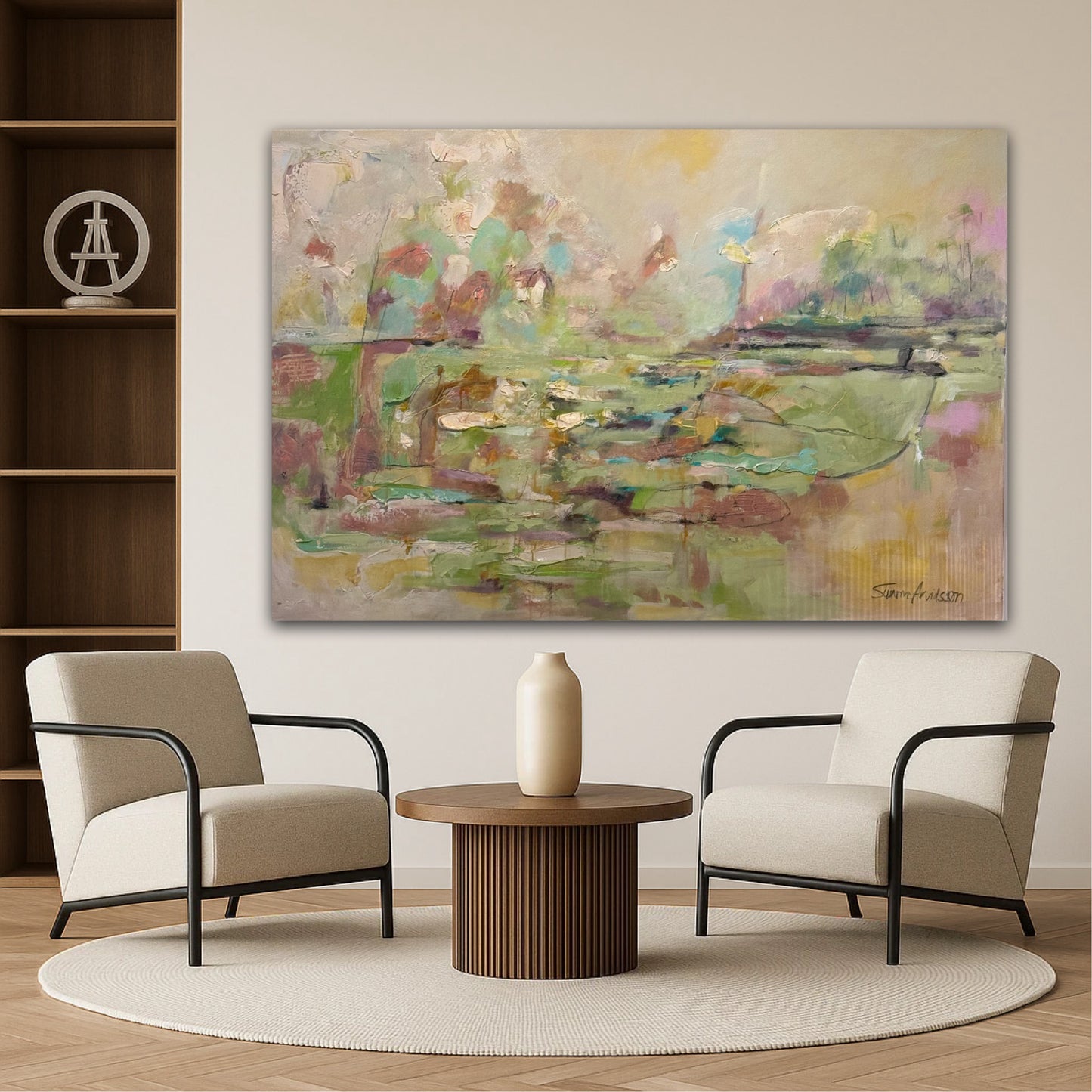 Konst för hem och offentlig miljö