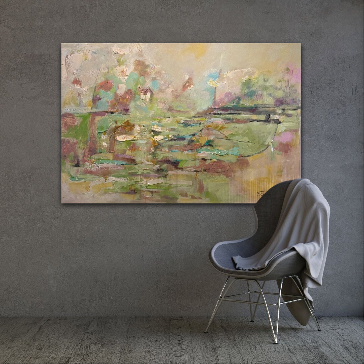 Konst för hem och offentlig miljö