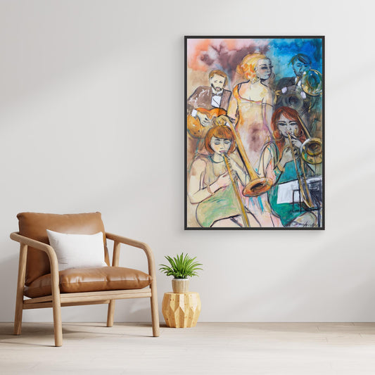 Just Jazz - Tryck på Canvas i flera storlekar