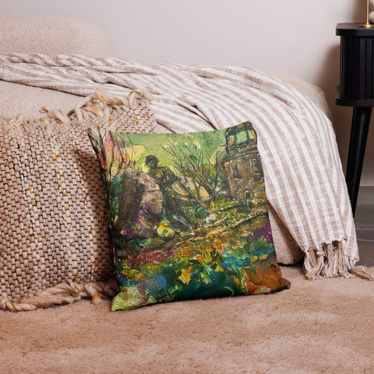 Kuddfodral Befriaren 50x50 – Konstmotiv av Susanne Arvidsson