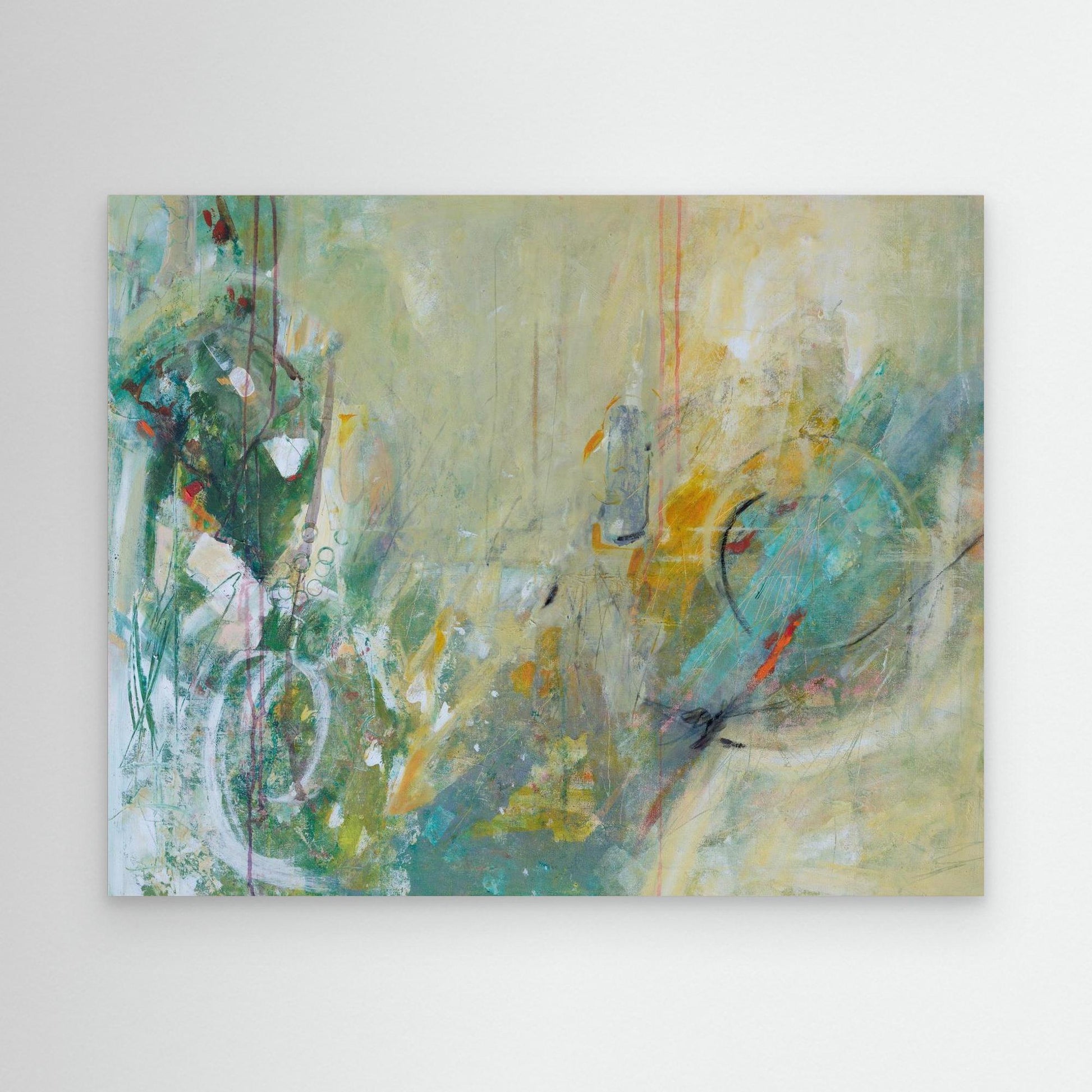 Lonely in a big world - Tryck på Canvas