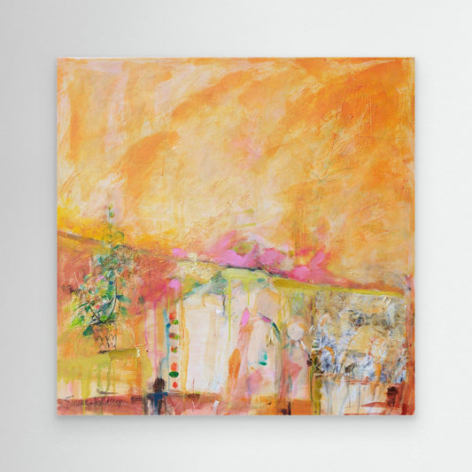 My Orange World - Tryck på Canvas