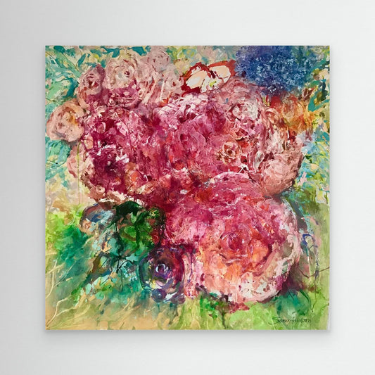Pioner - print on Canvas - Blommotiv