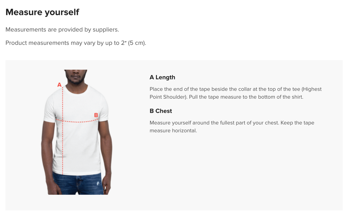 Unisex t-shirt