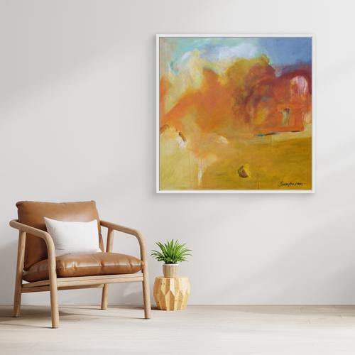 Tryck på Canvas - Abstrakt konst - Ur jorden