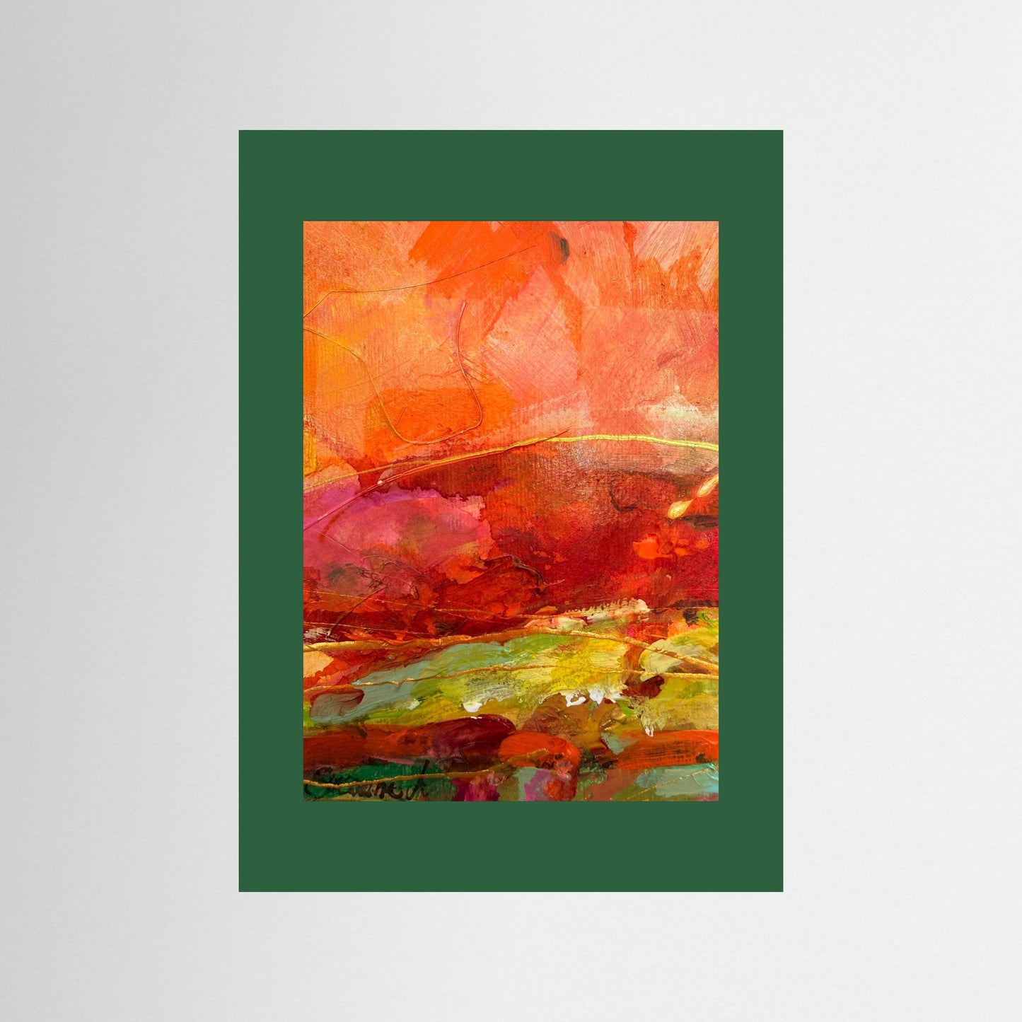 Fine Art Print - Abstrakt landskap 