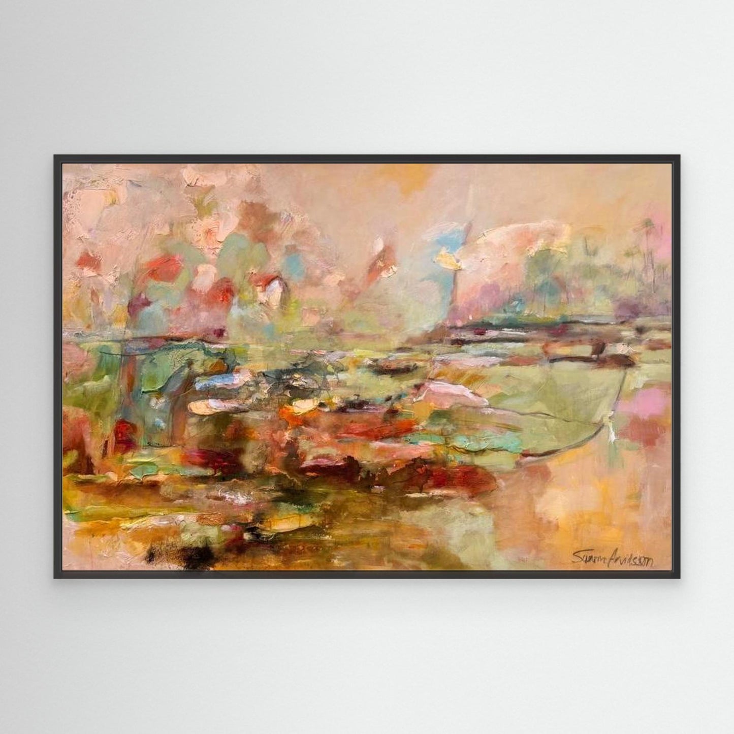 Timeless- En abstrakt målning - Konsttryck 