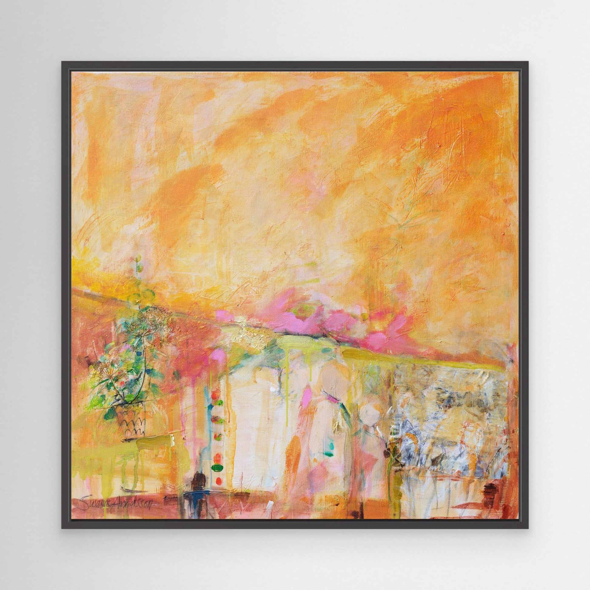 My Orange World - Tryck på Canvas