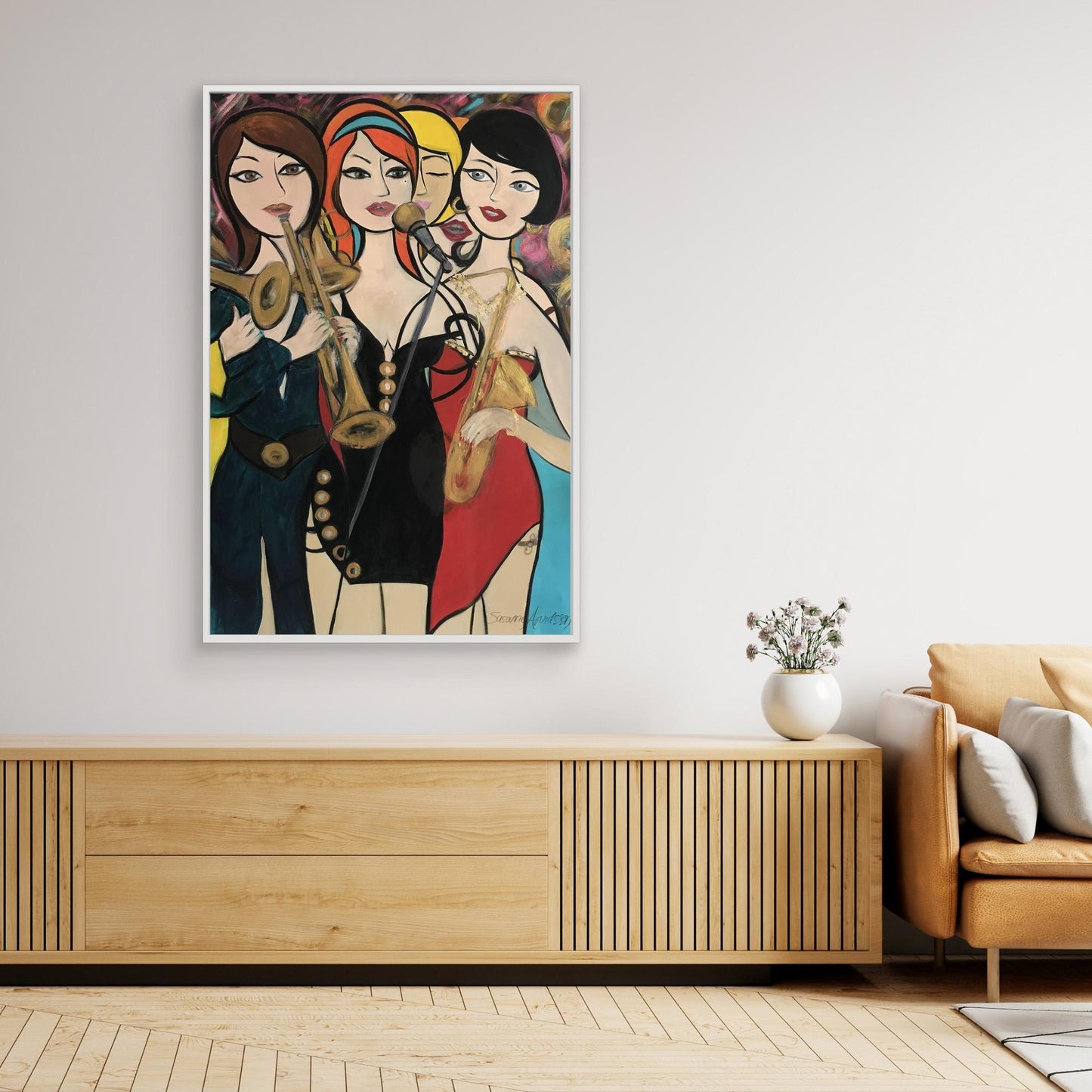 Köpa tavla – Tryck på Canvas Jazzkatterna