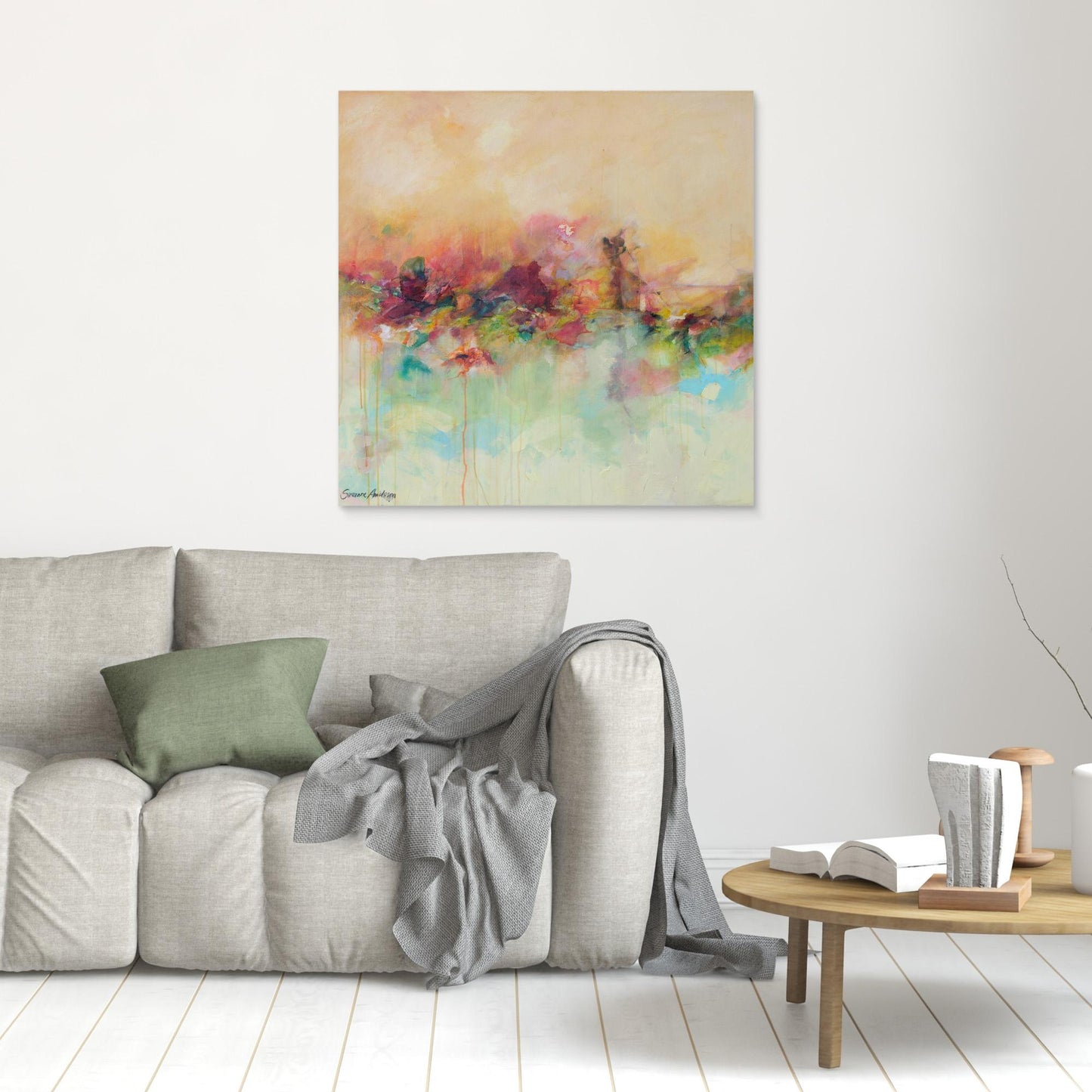 Konsttryck på canvas- Violinisten