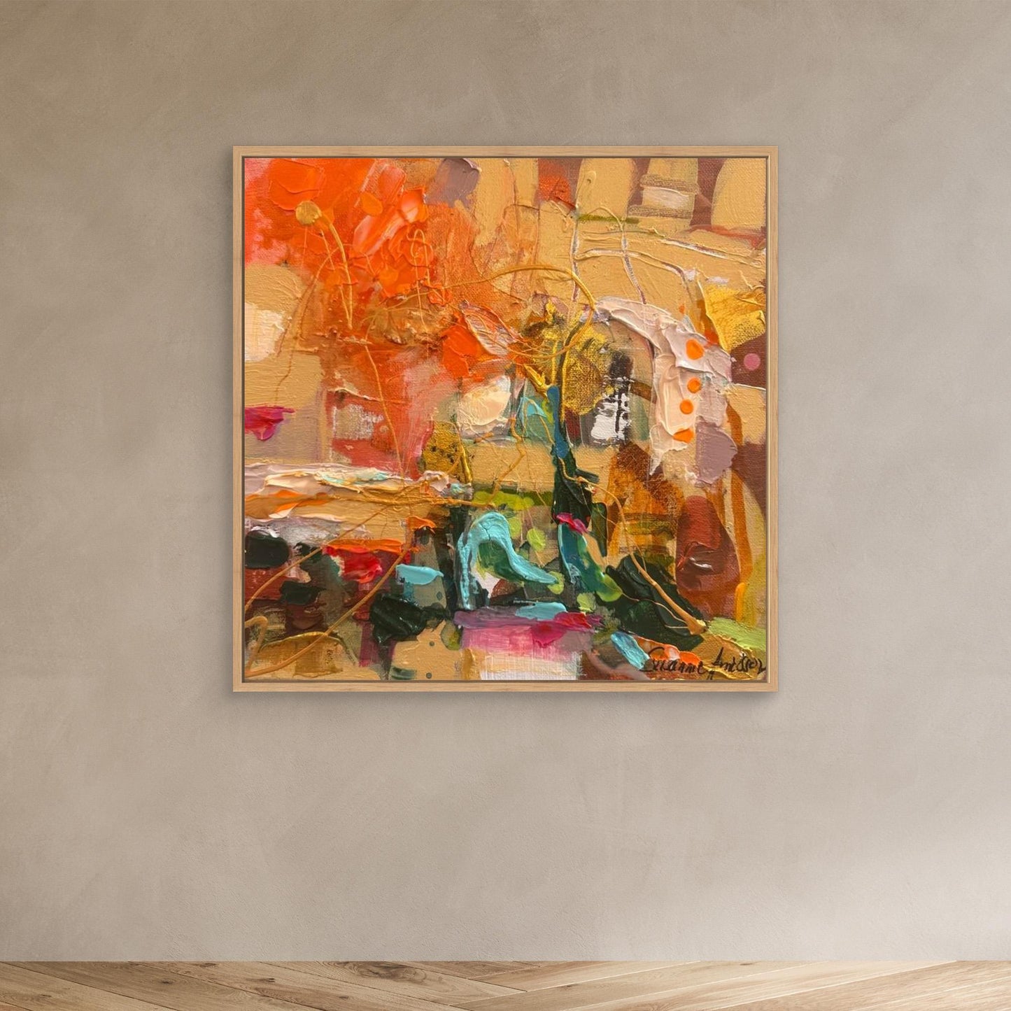 La Portal - Konsttryck på canvas