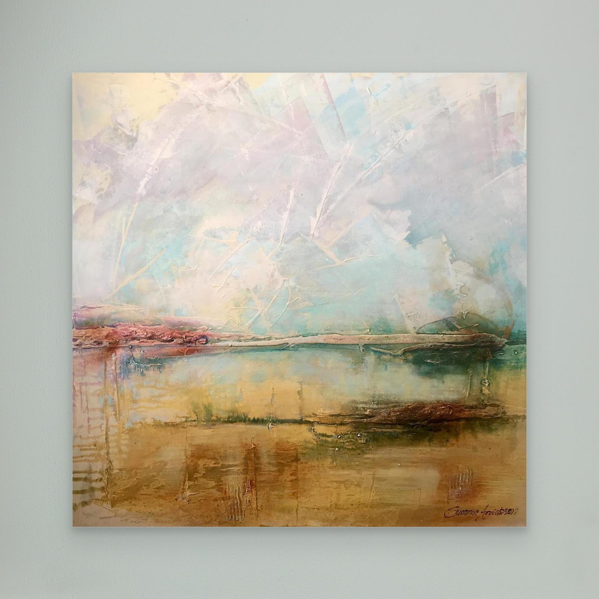 Köpa tavla – Tryck på Canvas Soft Horizon
