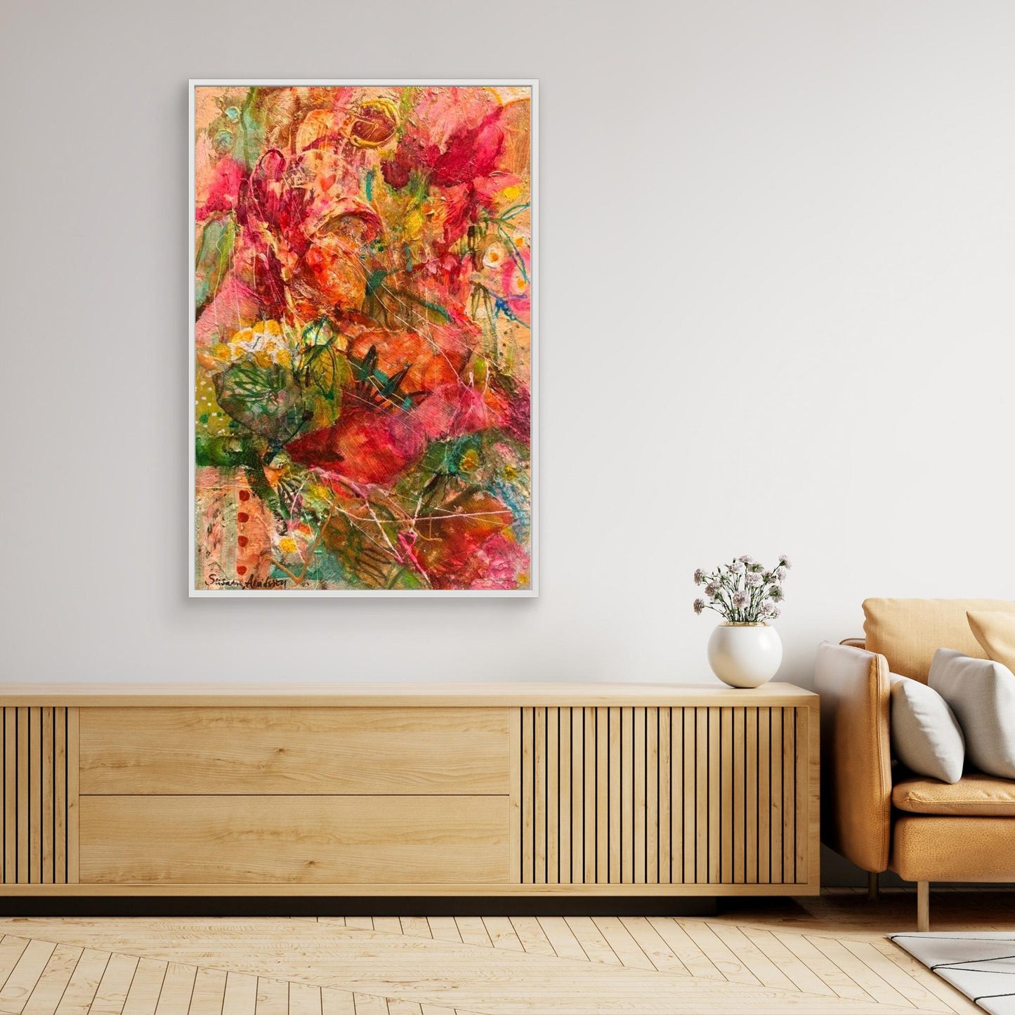 Something Sweet - Konsttryck på canvasduk 