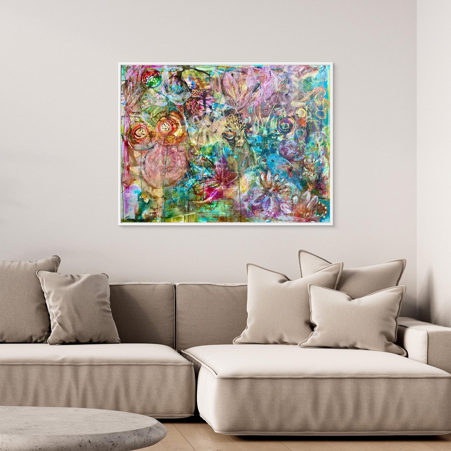 Prints on canvas - When life is good