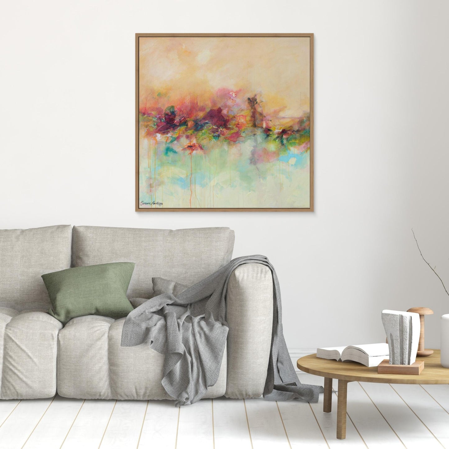 Konsttryck på canvas- Violinisten