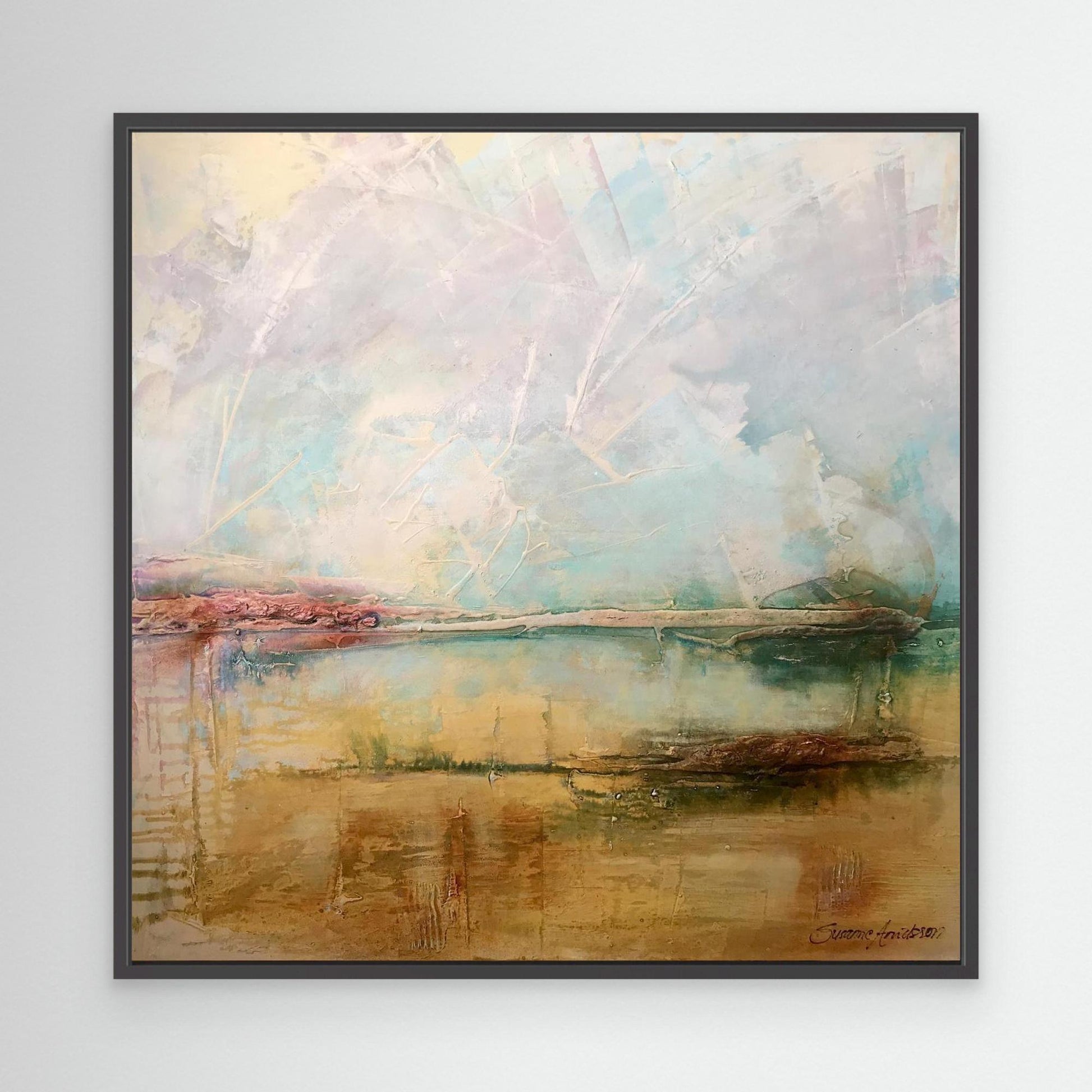 Köpa tavla – Tryck på Canvas Soft Horizon