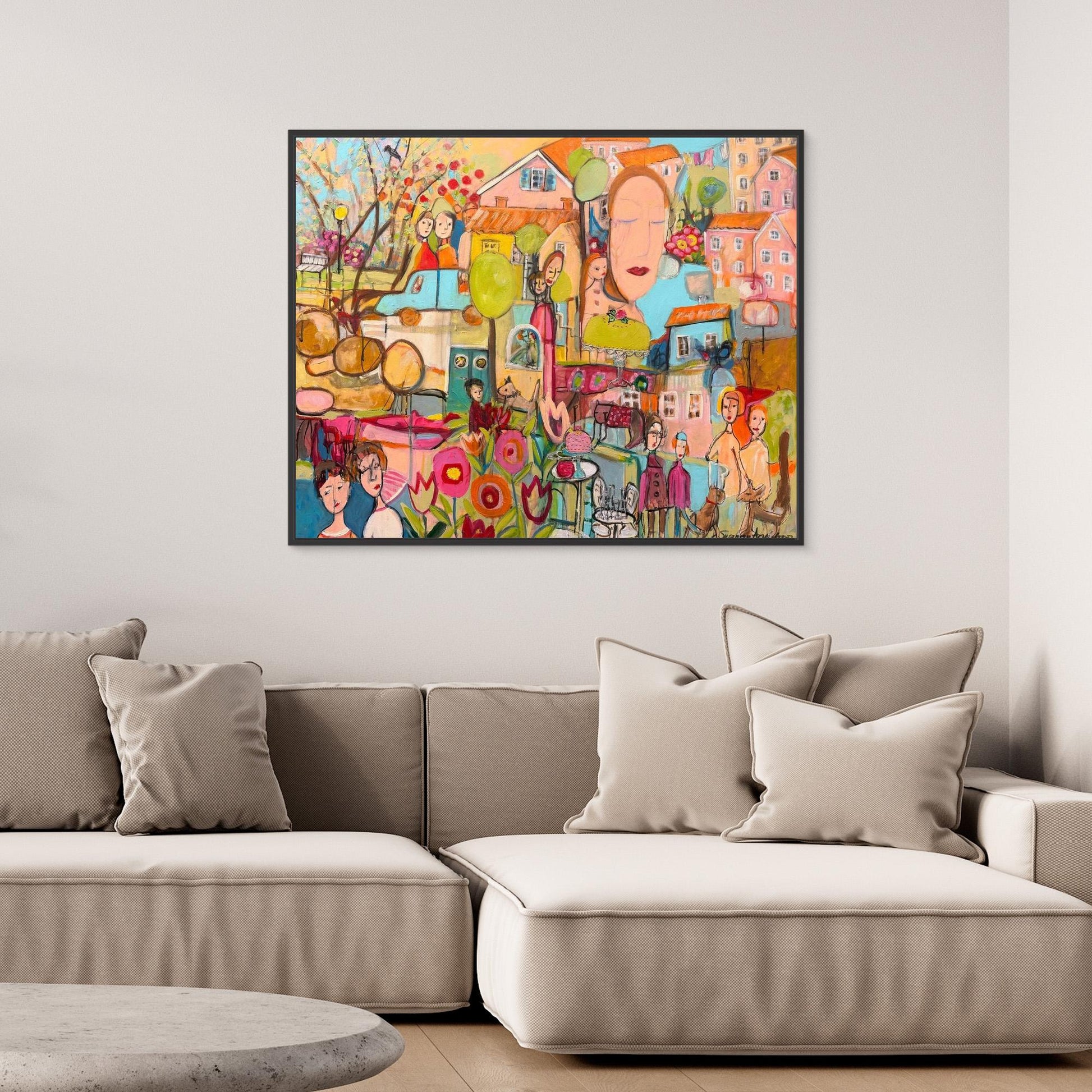 Färgglada tavlor - konsttryck/ prints 