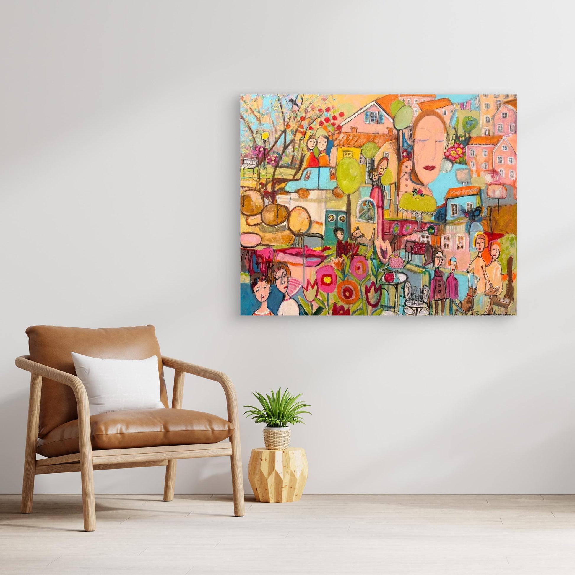 Färgglada tavlor - konsttryck/ prints 