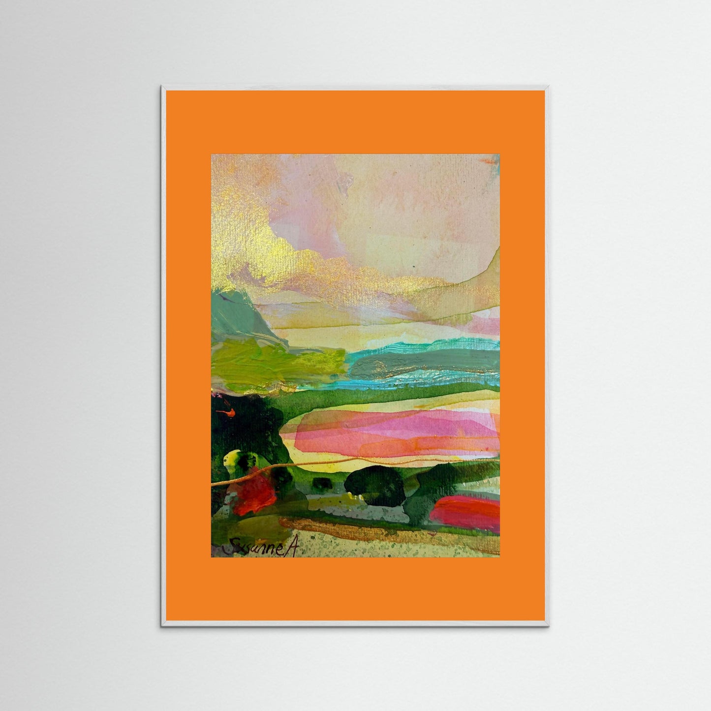 Fine Art Print- Abstrakt landskap 