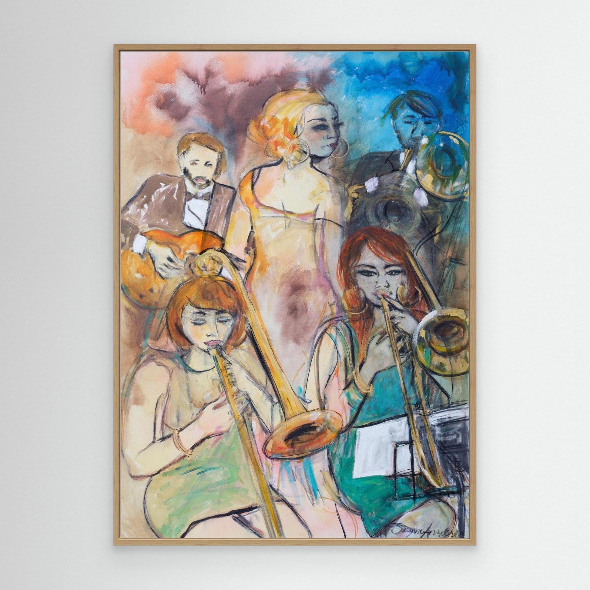 Just Jazz - Tryck på Canvas i flera storlekar
