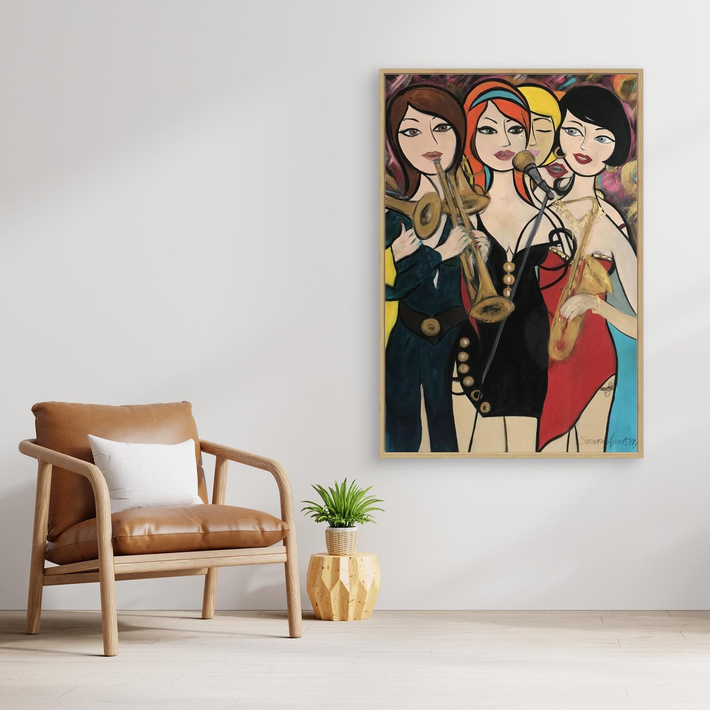 Köpa tavla – Tryck på Canvas Jazzkatterna