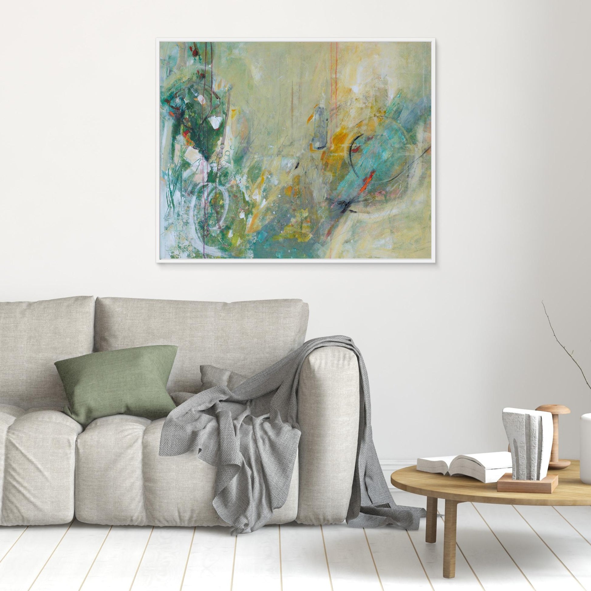Lonely in a big world - Tryck på Canvas