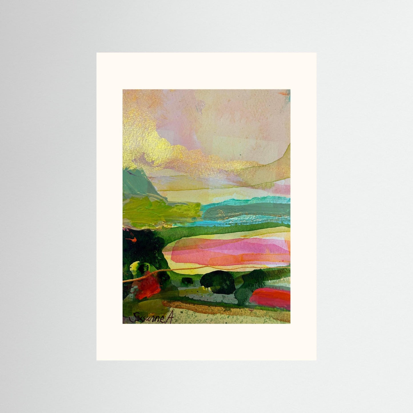 Fine Art Print- Abstrakt landskap 