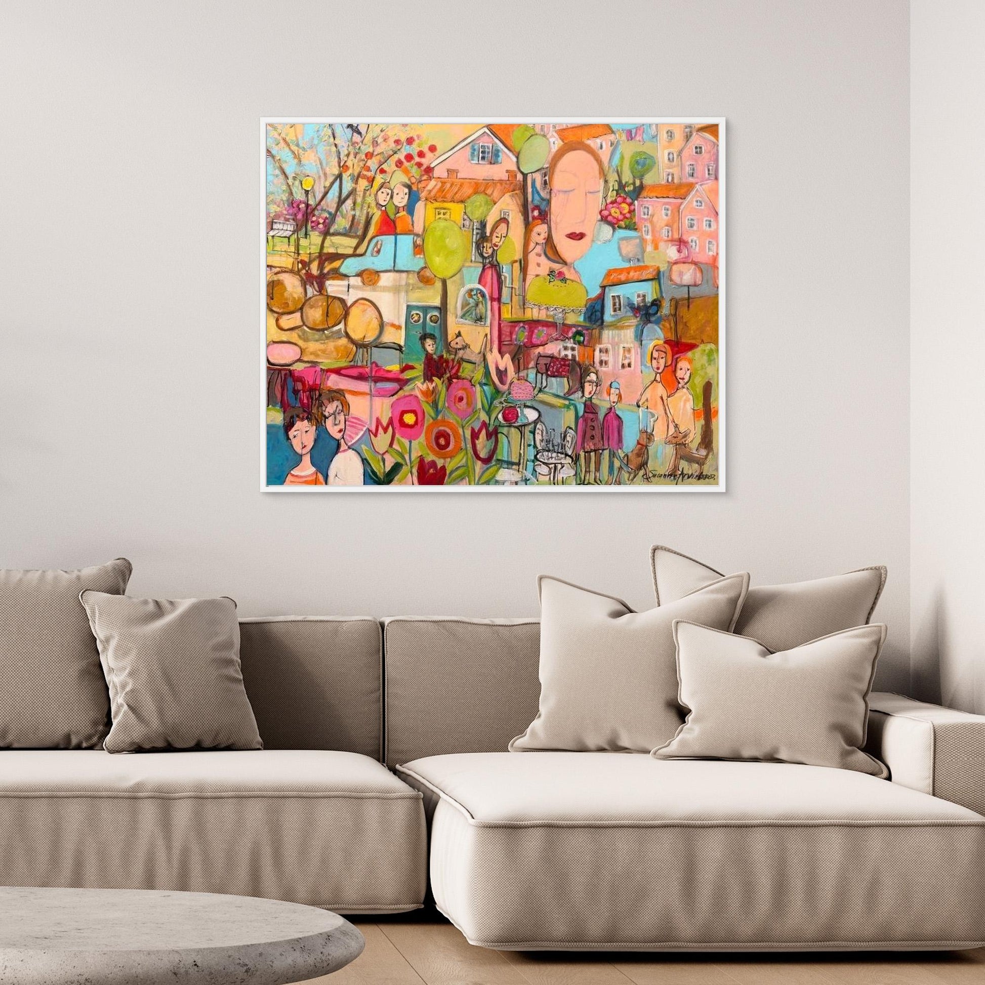 Färgglada tavlor - konsttryck/ prints 