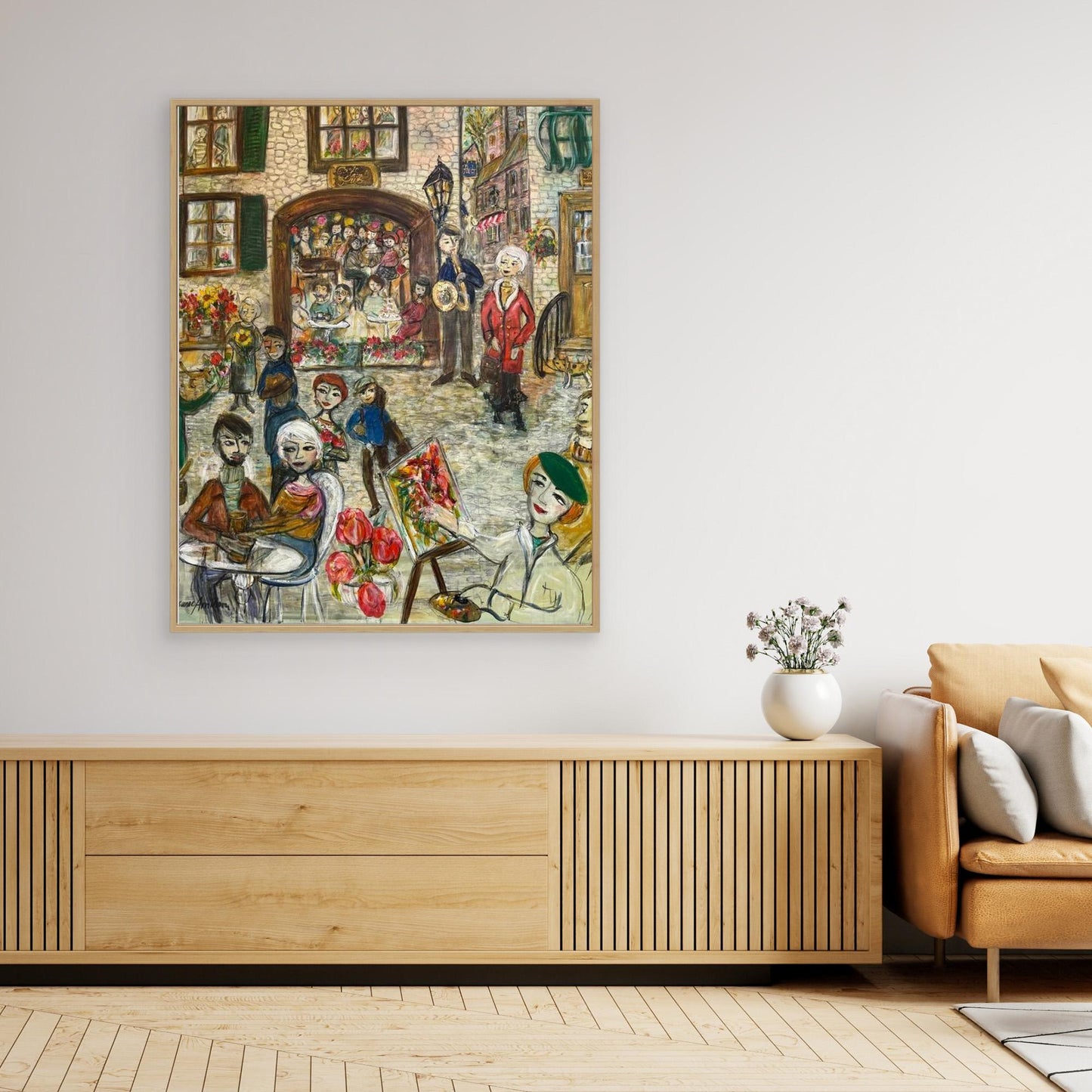 Country village - canvasprints