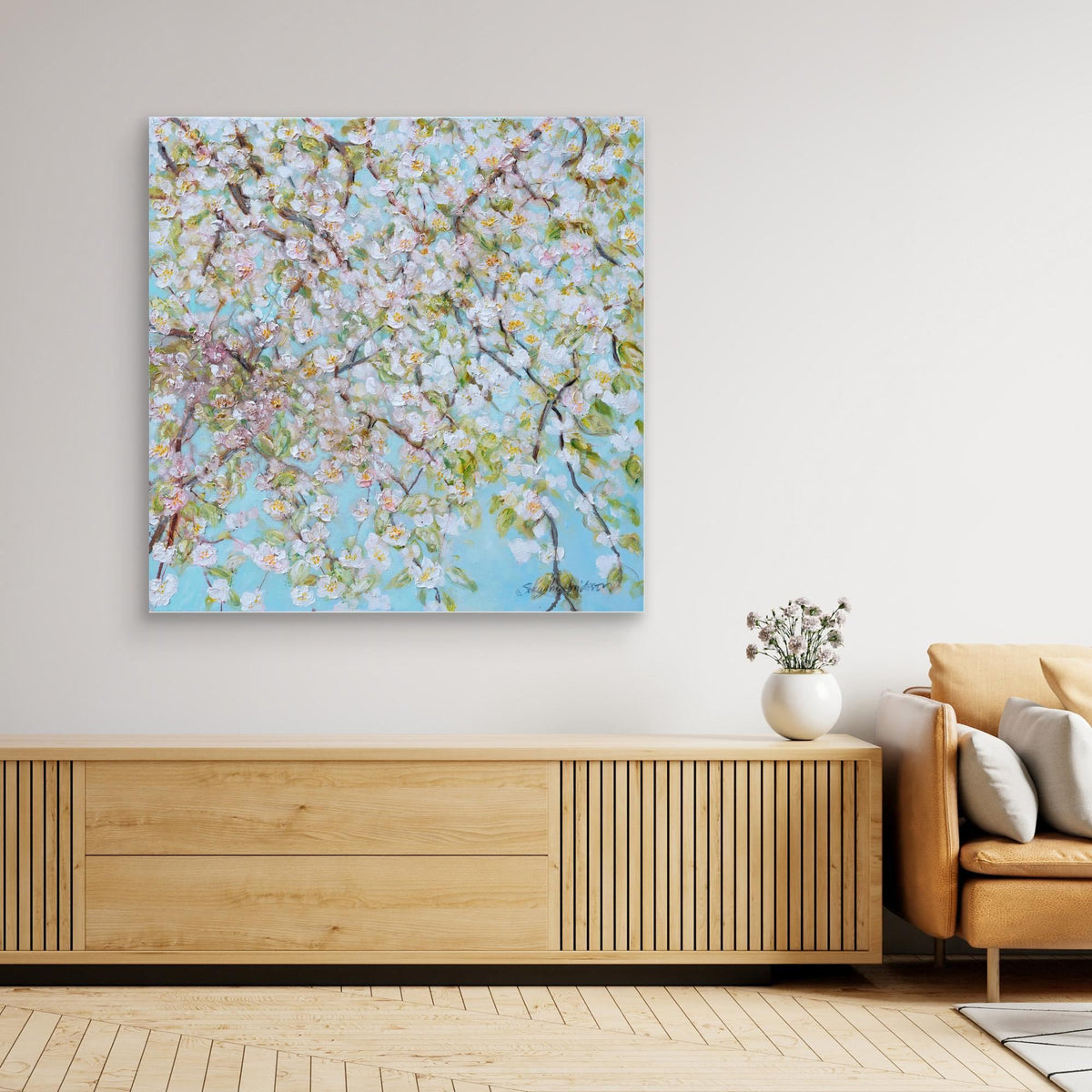 Springtime is the best - Tryck på canvasduk