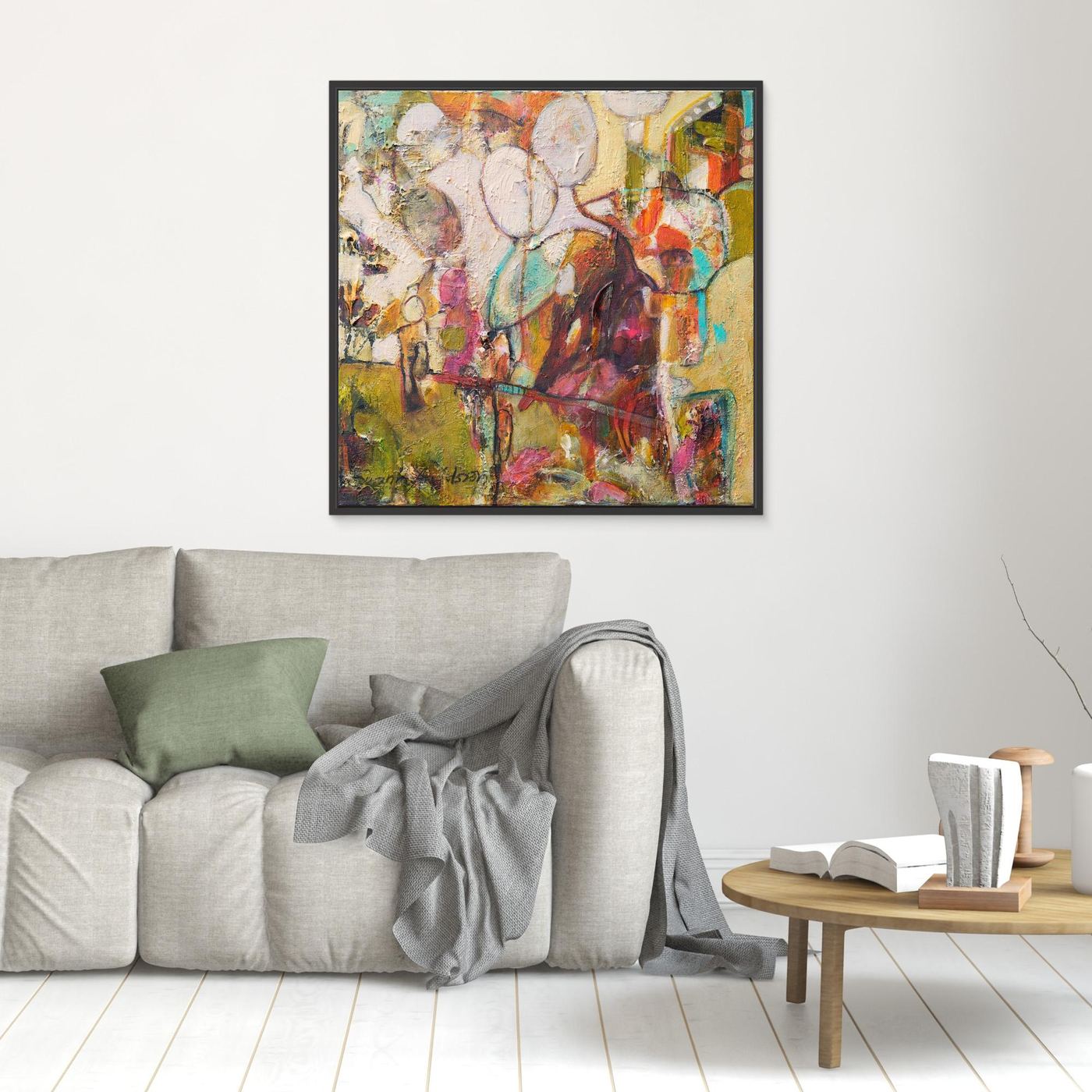 Färgrymd – Tryck på canvas 