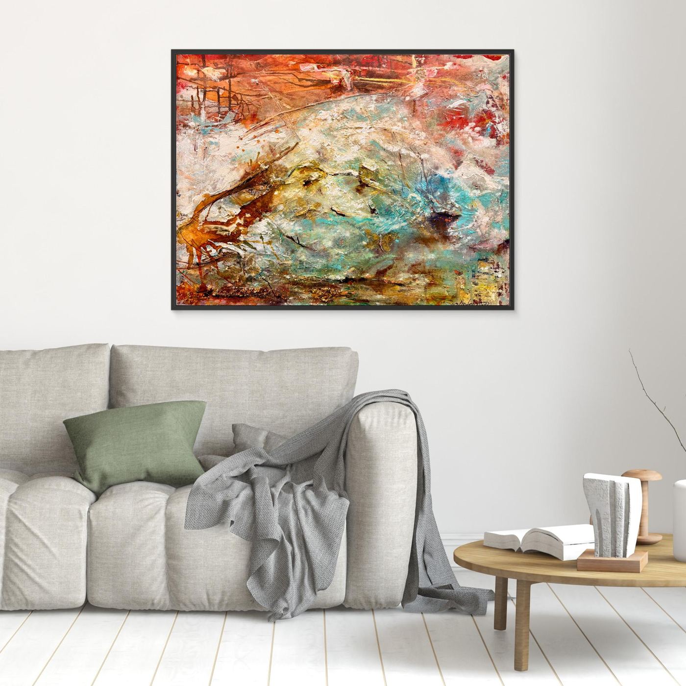 Butterfly- Konsttryck på canvas 