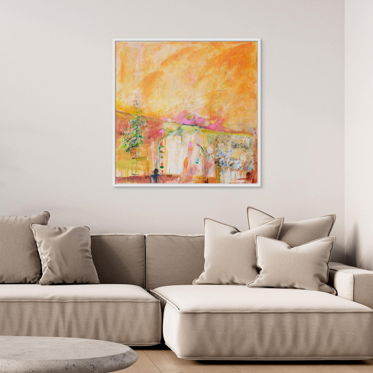 My Orange World - Tryck på Canvas