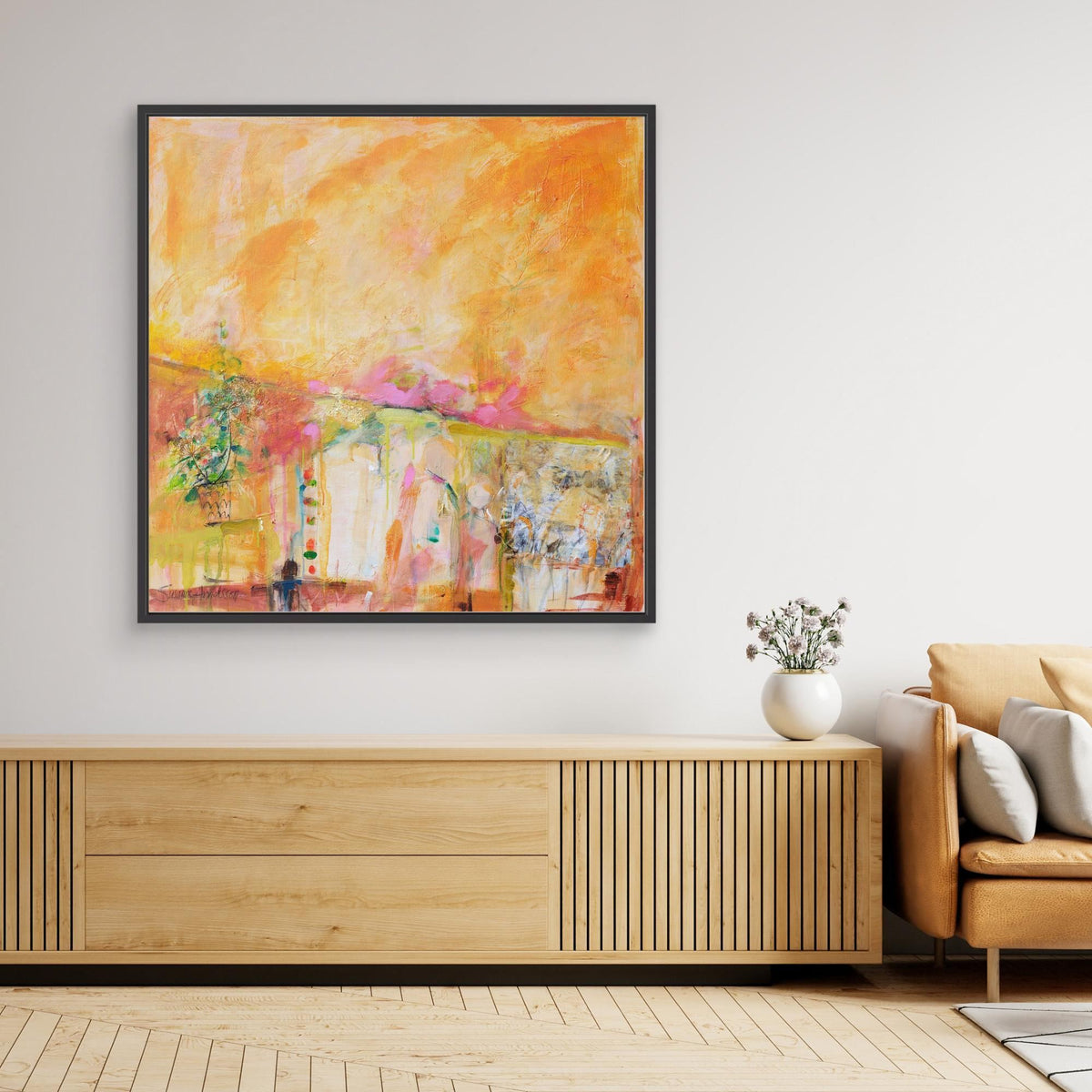 My Orange World - Tryck på Canvas