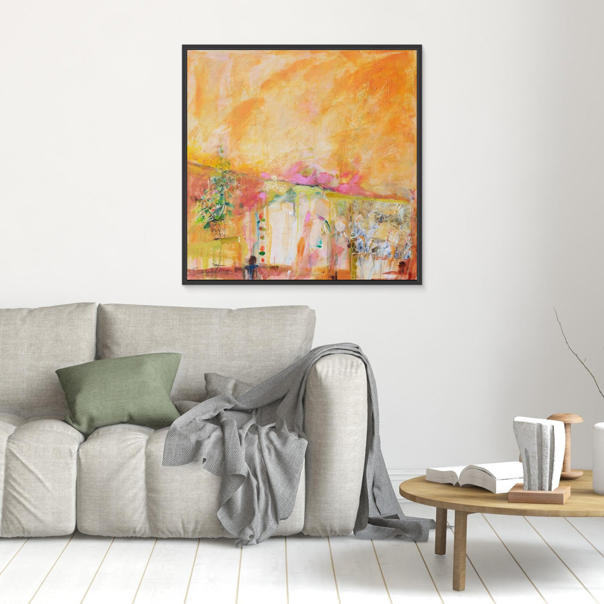 My Orange World - Tryck på Canvas