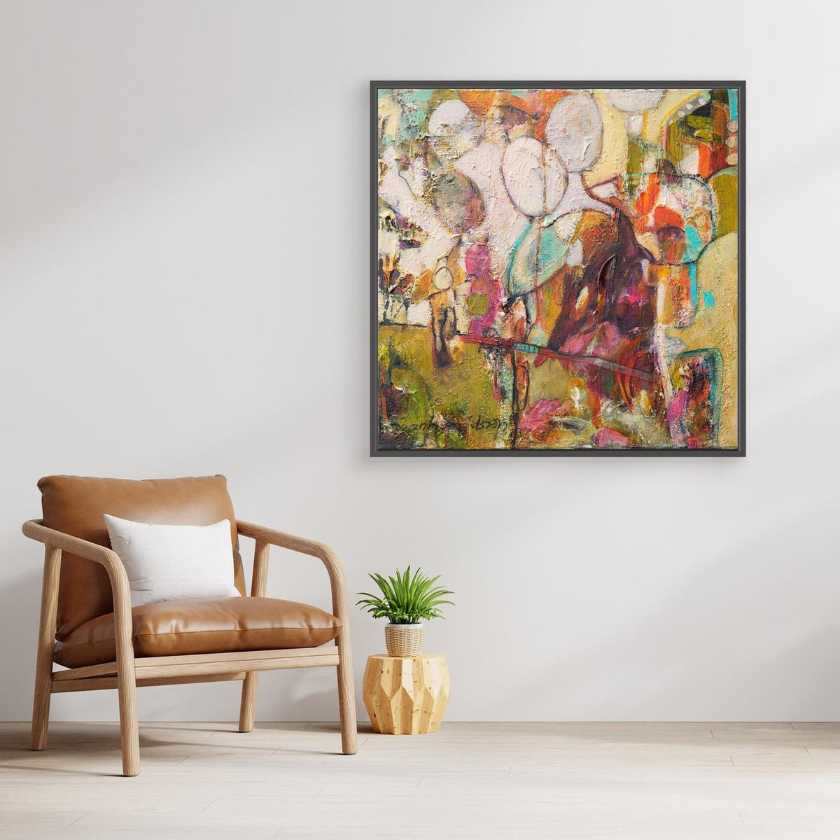 Färgrymd – Tryck på canvas 